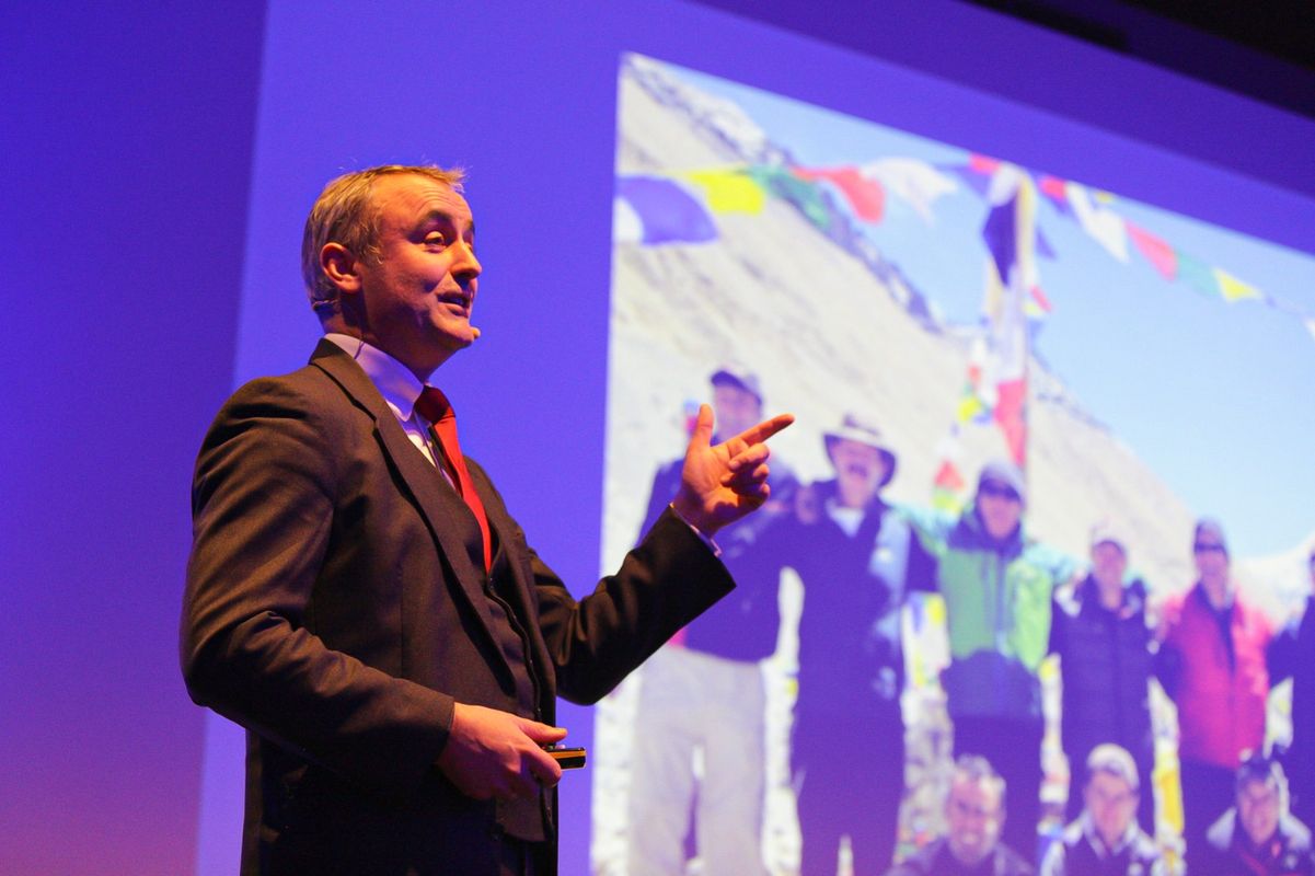 Graham Duff Speaking about his Mt Everest team mates